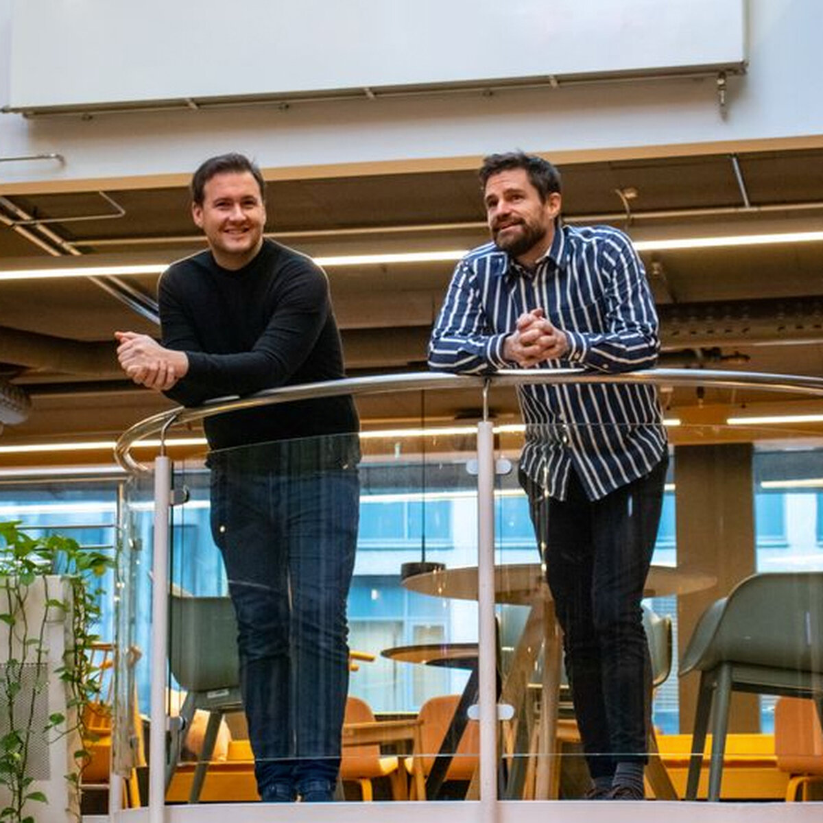 Tomas Torgersen og Erik Bugge på EpiSenter Oslo